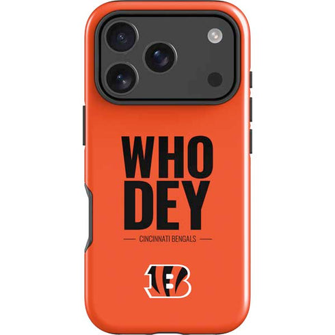 NFL Cincinnati Bengals Team Motto iPhone 18 Pro Impact Case
