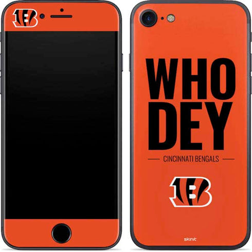 NFL Cincinnati Bengals Team Motto iPhone 8 Skin