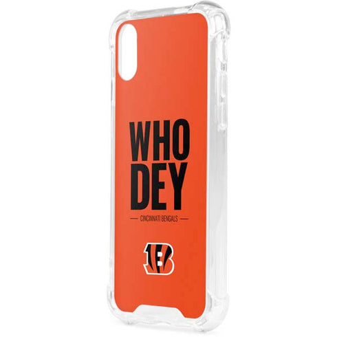 NFL Cincinnati Bengals Team Motto iPhone XS Clear Case