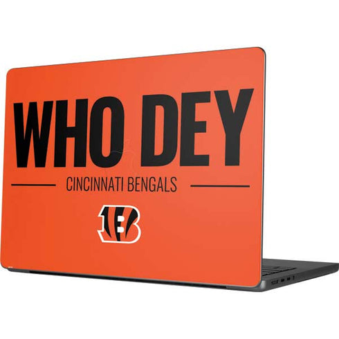 NFL Cincinnati Bengals Team Motto Apple MacBook Pro 14-inch Skin