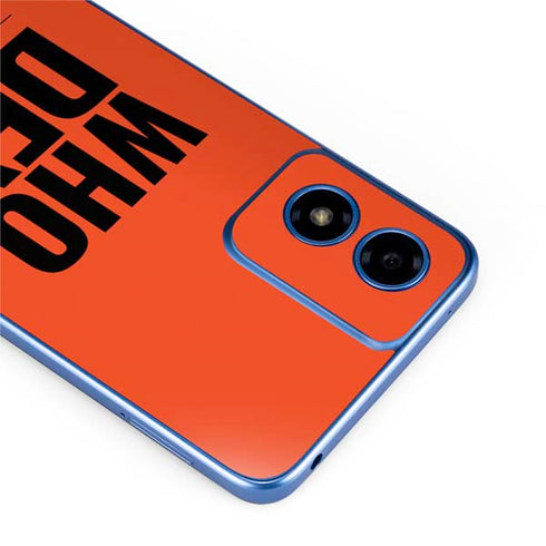 NFL Cincinnati Bengals Team Motto Moto G Play 4G (2024) Skin