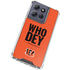 NFL Cincinnati Bengals Team Motto Moto G Play 5G (2025) Clear Case