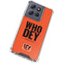NFL Cincinnati Bengals Team Motto Moto G Stylus 5G (2025) Clear Case