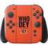NFL Cincinnati Bengals Team Motto Nintendo Switch 2 (2025) with Joy-Con Skin