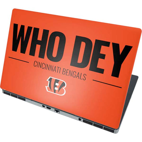 NFL Cincinnati Bengals Team Motto Dell Precision Skin