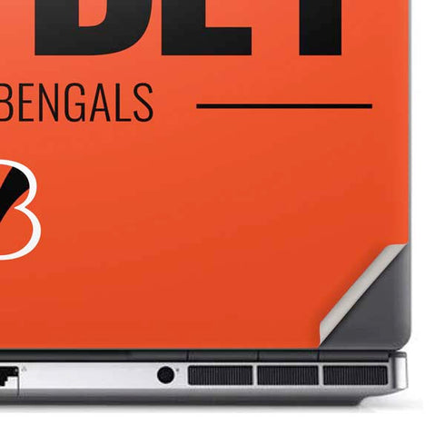 NFL Cincinnati Bengals Team Motto Dell Precision Skin
