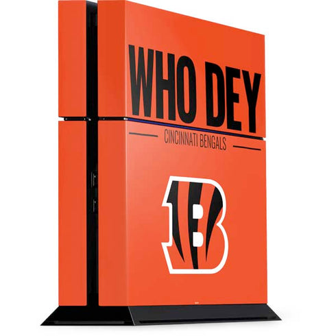 NFL Cincinnati Bengals Team Motto PlayStation PS4 Skins