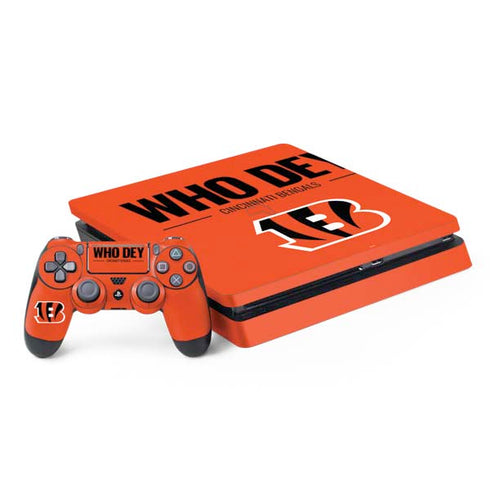 NFL Cincinnati Bengals Team Motto PlayStation PS4 Skins