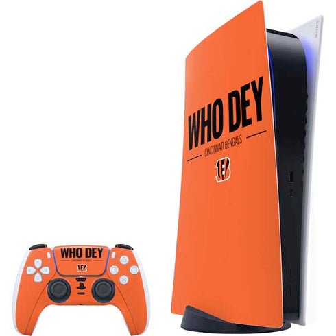 NFL Cincinnati Bengals Team Motto PlayStation PS5 Skins