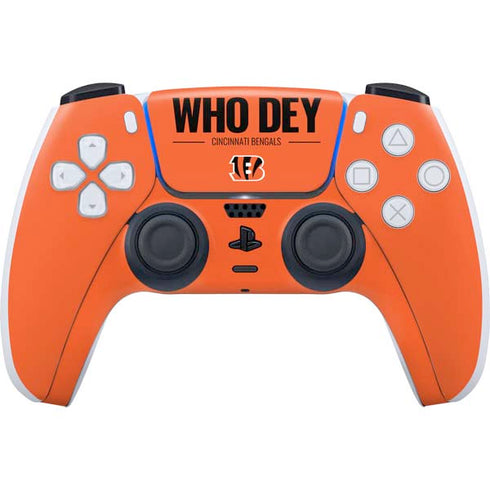 NFL Cincinnati Bengals Team Motto PlayStation PS5 Skins