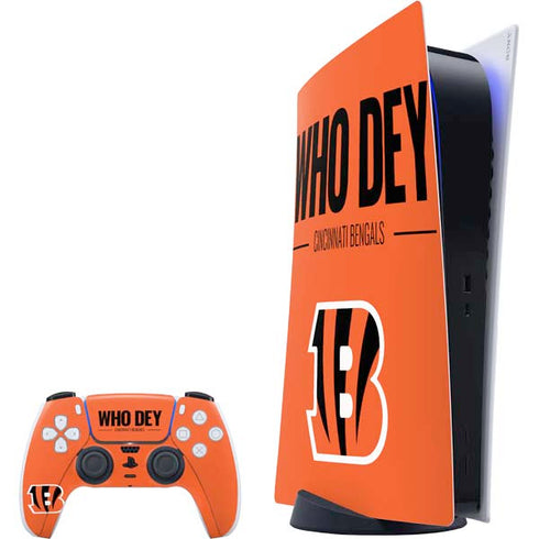 NFL Cincinnati Bengals Team Motto PlayStation PS5 Skins