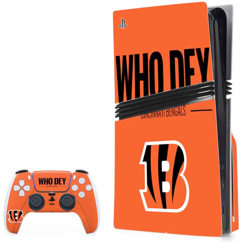NFL Cincinnati Bengals Team Motto PlayStation PS5 Skins
