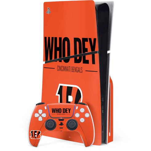 NFL Cincinnati Bengals Team Motto PlayStation PS5 Skins