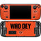 NFL Cincinnati Bengals Team Motto Steam Deck Handheld Gaming Computer OLED Skin