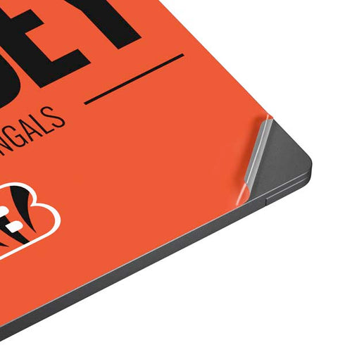 NFL Cincinnati Bengals Team Motto Surface Laptop 7 15in Skin