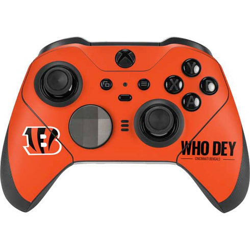NFL Cincinnati Bengals Team Motto Xbox Elite Wireless Controller Series 2 Skin