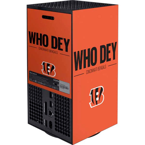 NFL Cincinnati Bengals Team Motto XBox Series X Digital Edition Bundle Skin