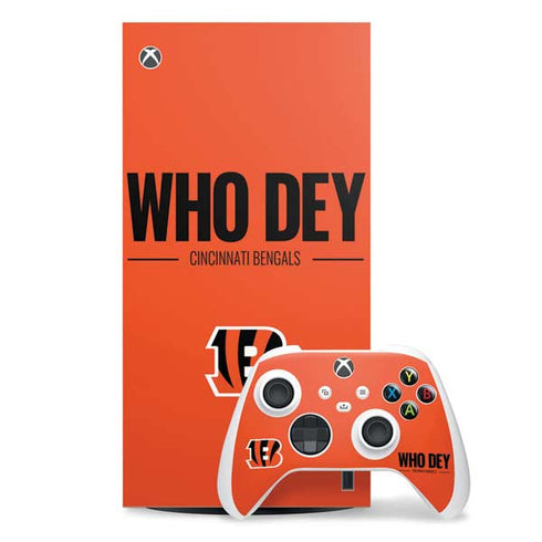 NFL Cincinnati Bengals Team Motto Xbox Series X Skins