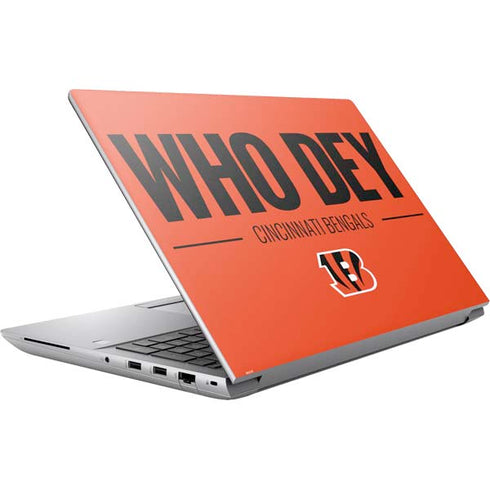 NFL Cincinnati Bengals Team Motto HP ZBook Fury 16 G10 Skin