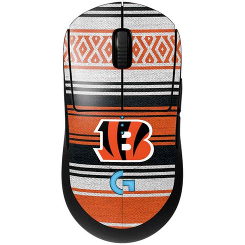NFL Cincinnati Bengals Trailblazer G Pro Wireless Gaming Mouse Skin