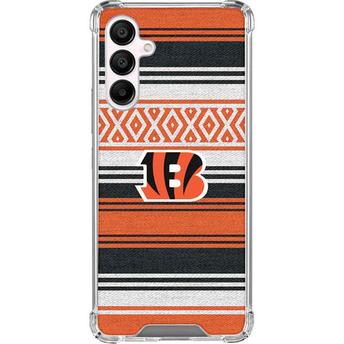 NFL Cincinnati Bengals Trailblazer Galaxy A16 5G Clear Case