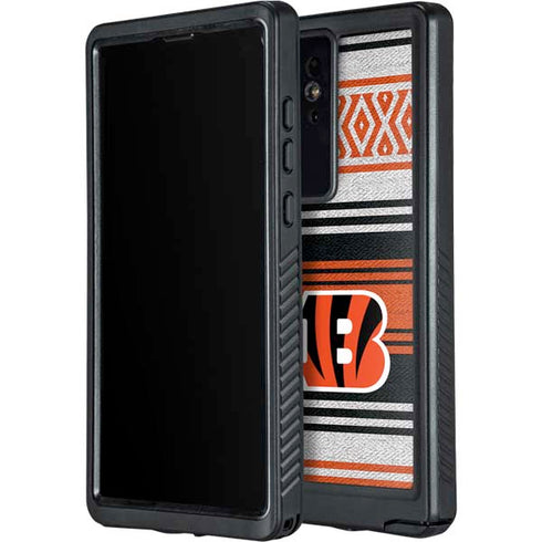 NFL Cincinnati Bengals Trailblazer Galaxy S24 Ultra Waterproof Case