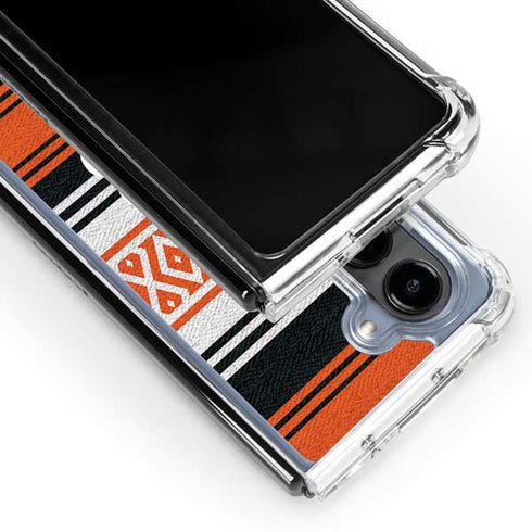 NFL Cincinnati Bengals Trailblazer Galaxy Z Fold5 5G Clear Case