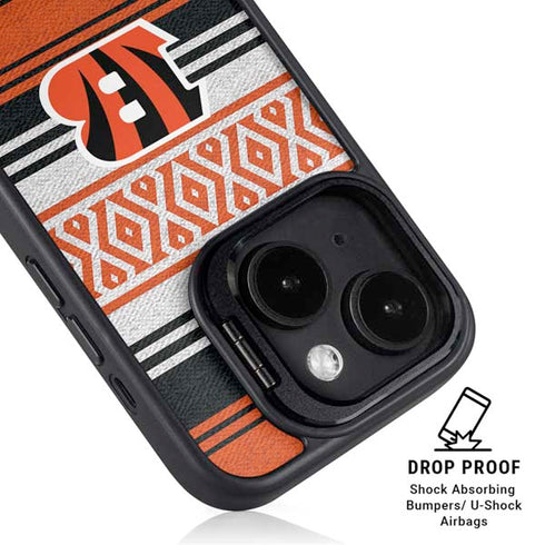 NFL Cincinnati Bengals Trailblazer iPhone 13 Kickstand Case