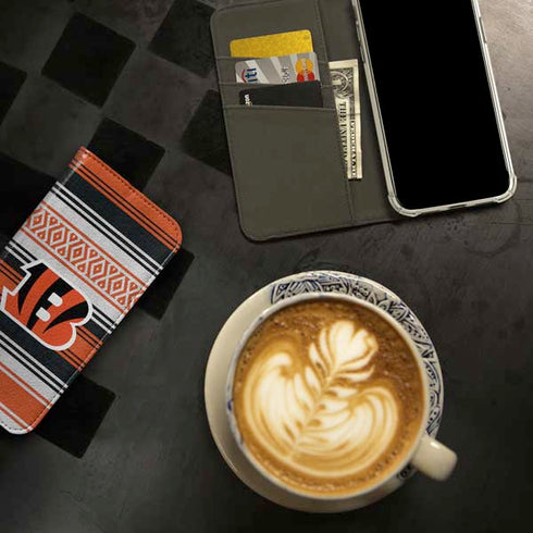 NFL Cincinnati Bengals Trailblazer iPhone 15 Pro Folio Case