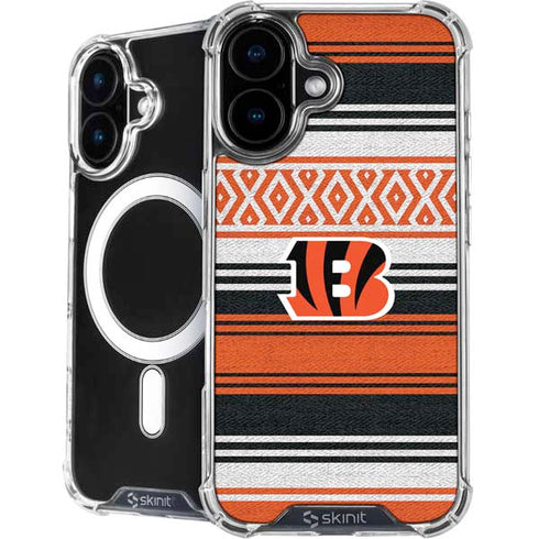 NFL Cincinnati Bengals Trailblazer iPhone 16 MagSafe Case