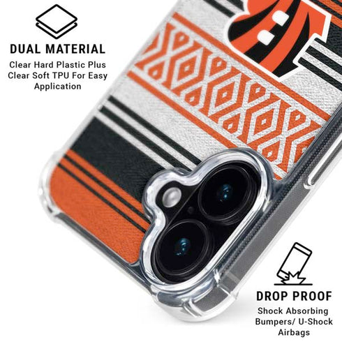 NFL Cincinnati Bengals Trailblazer iPhone 16 MagSafe Case