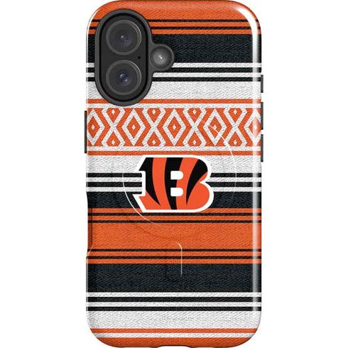 NFL Cincinnati Bengals Trailblazer iPhone 16 Magsafe Impact Case
