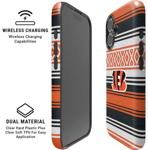 NFL Cincinnati Bengals Trailblazer iPhone 16 Plus Magsafe Impact Case