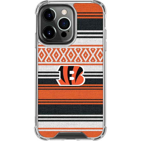 NFL Cincinnati Bengals Trailblazer iPhone 16 Pro Max Clear Case