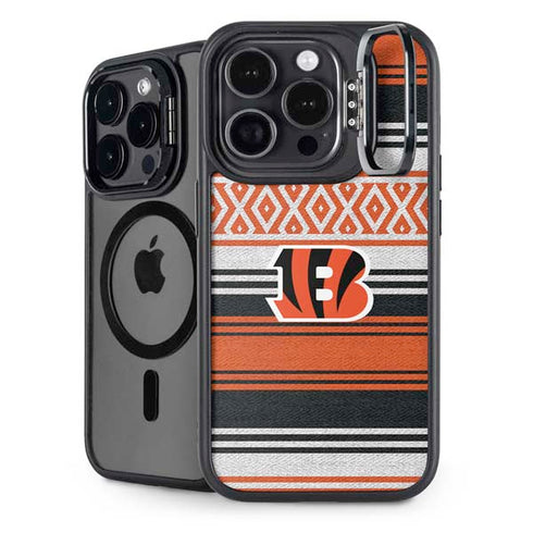 NFL Cincinnati Bengals Trailblazer iPhone 16 Pro Max Kickstand Case