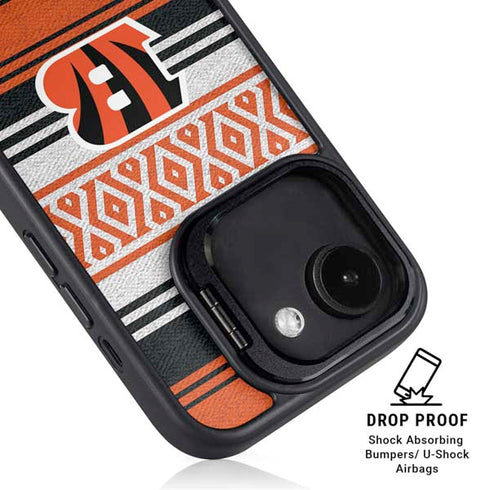 NFL Cincinnati Bengals Trailblazer iPhone 16e Kickstand Case