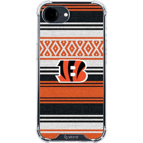 NFL Cincinnati Bengals Trailblazer iPhone 16e Clear Case
