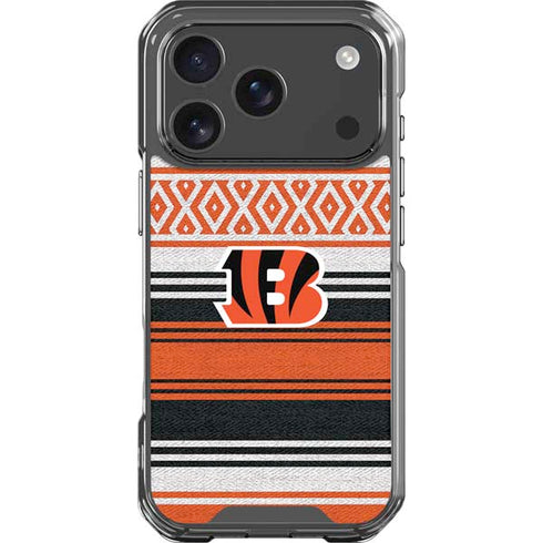 NFL Cincinnati Bengals Trailblazer iPhone 18 Pro Clear Case