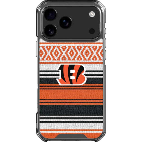 NFL Cincinnati Bengals Trailblazer iPhone 18 Pro Max Clear Case