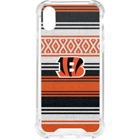 NFL Cincinnati Bengals Trailblazer iPhone XS Clear Case