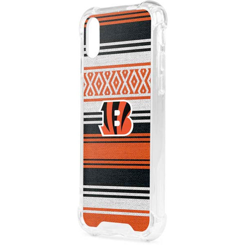 NFL Cincinnati Bengals Trailblazer iPhone XS Clear Case
