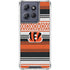 NFL Cincinnati Bengals Trailblazer Moto G 5G (2025) Clear Case