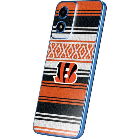 NFL Cincinnati Bengals Trailblazer Moto G Play 4G (2024) Skin