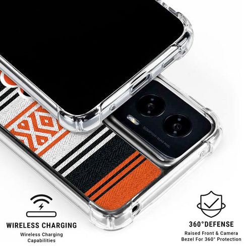 NFL Cincinnati Bengals Trailblazer Moto G Power 5G (2024) Clear Case