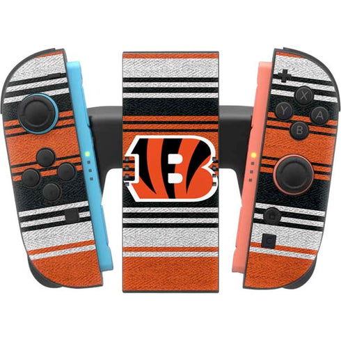 NFL Cincinnati Bengals Trailblazer Nintendo Switch 2 (2025) Joy-Con Controller Skin