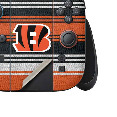NFL Cincinnati Bengals Trailblazer Nintendo Switch 2 (2025) Joy-Con Controller Skin