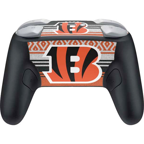 NFL Cincinnati Bengals Trailblazer Nintendo Switch 2 (2025) Pro Controller Skin