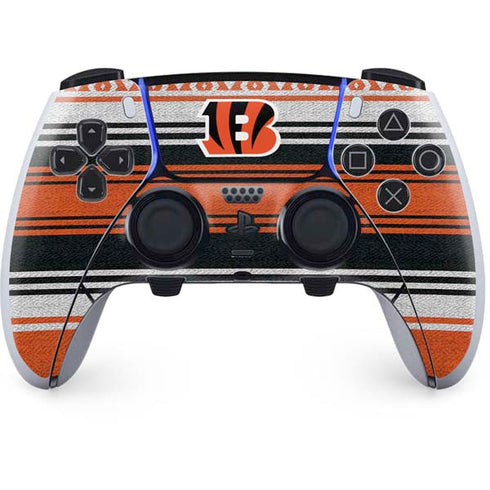 NFL Cincinnati Bengals Trailblazer PS5 DualSense Edge Pro Controller Skin