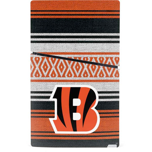 NFL Cincinnati Bengals Trailblazer PS5 Slim Digital Edition Console Skin