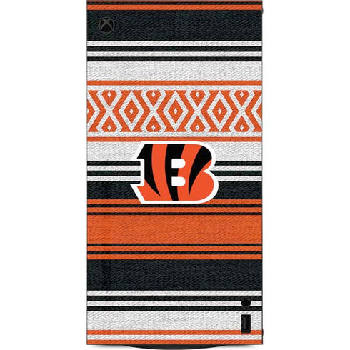 NFL Cincinnati Bengals Trailblazer XBox Series X Digital Edition Console Skin